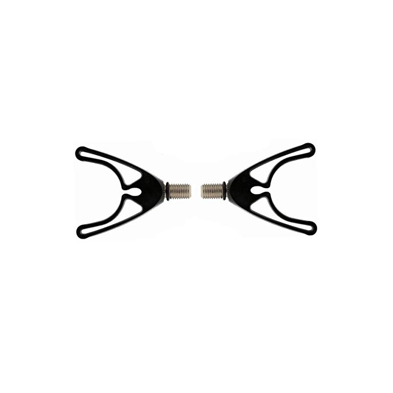 2pcs Plastic V Rod Rests/Front Rests/Butt Rests/Back Rests to hold
