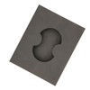 Graphite Mould Good Thermal Conductivity Coin Shape High Density Save