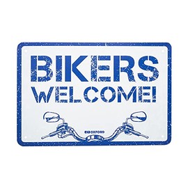 Oxford Products Motorcycle Metal Sign Garage Shed Workshop