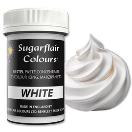Sugarflair Food Colouring Paste Edible Pastel White