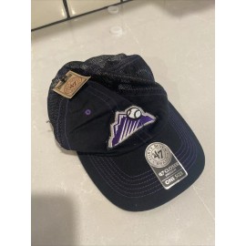 Colorado Forty Seven Brand Closer Cap Hat Colorado Rockies One Size Stretch Fit