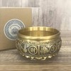 Classic Feng Shui Brass Wealth Bowl - Chinese Money Attraction