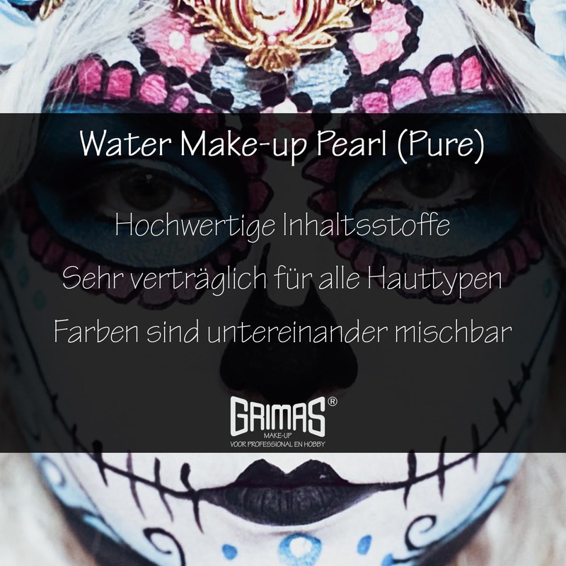 Grimas Water Make-Up Pearl, 15 Ml, Colour 731