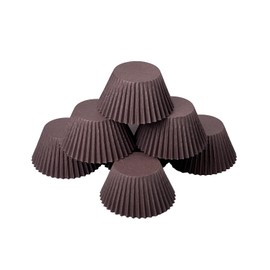 Gcardist Large Size Coffee Cupcake Liners 200-Count Muffin Liners Food Grade Jumbo Baking Cups Paper No Smells (Large Size)