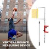 Saysurey Wall Mounted Vertical Jump Measurement Tool, 2.29-3.92ft Adjustable Height