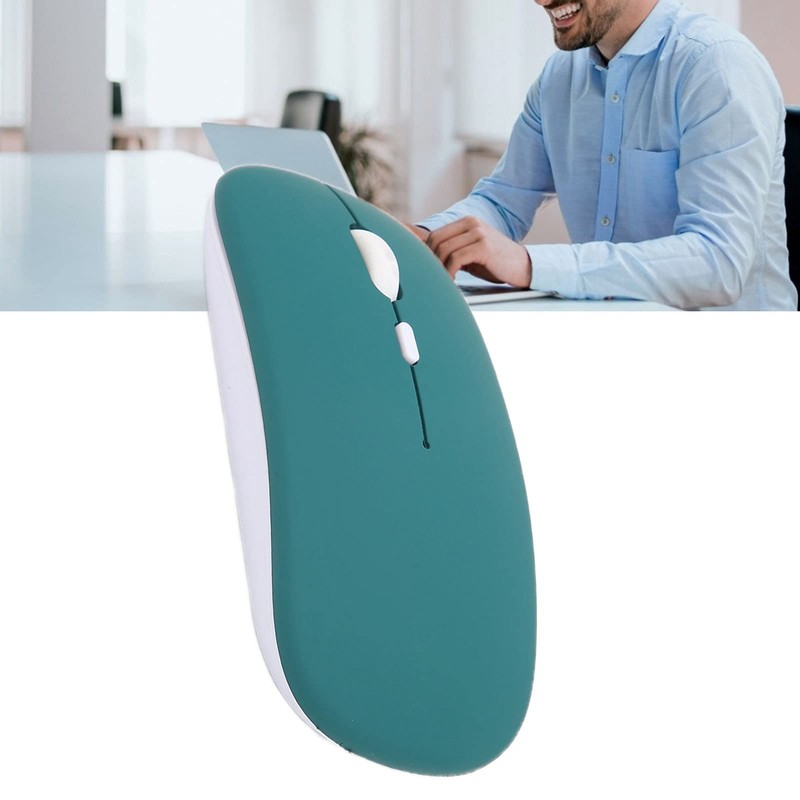 Wireless Mouse, Slim Bluetooth Wireless Mouse Portable Mobile Mouse Optical