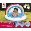 JILOng - Piscina arcoíris para bebés, 99 x 99 x