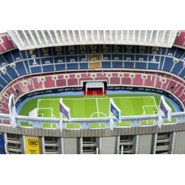 Nanostad Estadio Camp NOU, FCB Barcelona Rompecabezas 3D
