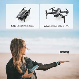 Sansisco D15 Mini Drone for Kids 1080P FPV Camera Remote Control Quadcopter