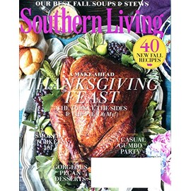 Southern Living Magazine November 2015 - Thanksgiving Feast