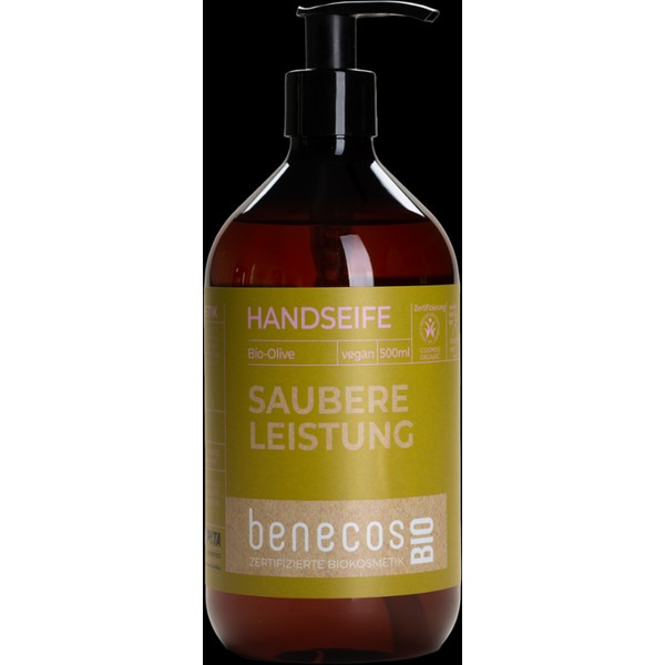 benecosBIO Hand Soap "Saubere Leistung", 500 ml