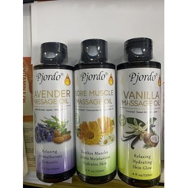 Pjordo Vanilla Massage Oil（4fl oz）