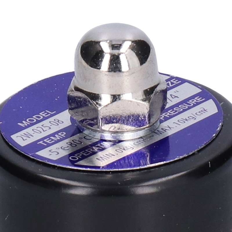 Electric Solenoid Valve Small Normally Closed for Water Air Diesel