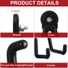 Landhoow 22 Pcs Large Magnetic Hooks Heavy Duty Garage Magnet