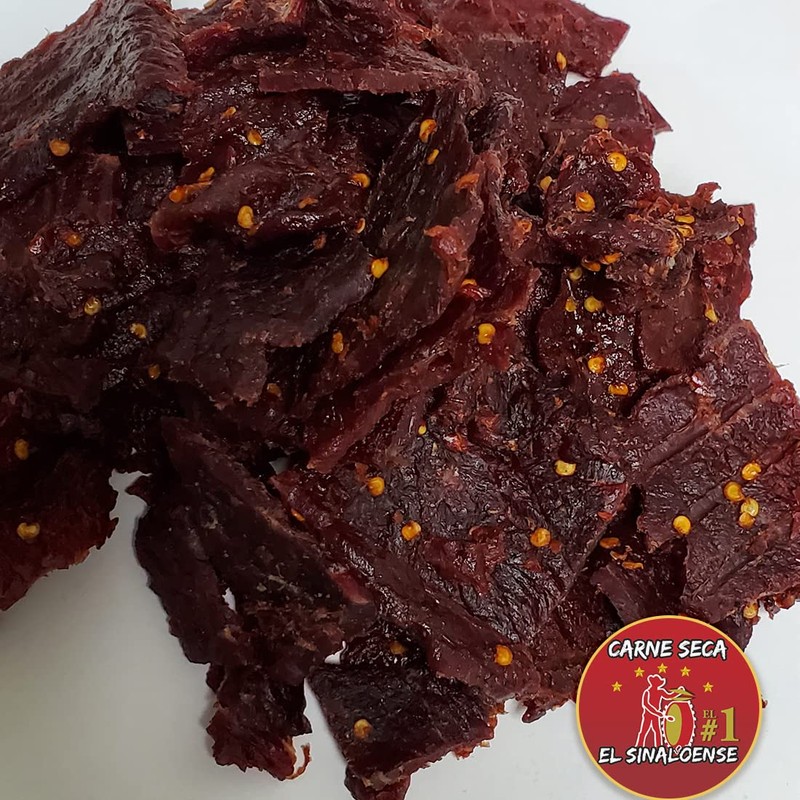 Beef Jerky El Sinaloense (Hot and Spicy, 10 oz (Pack
