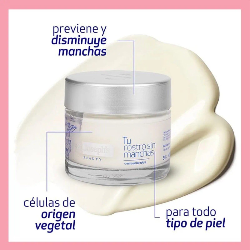 Crema Aclaradora Rostro Manchas 50g Joseph Tipo Piel Todo