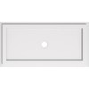 Ekena Millwork CMP28X14RE-02000 Rectangle Architectural Grade PVC Contemporary Urethane Ceiling