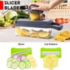 Gemüseschneider 14 in 1, vegetable slicer 14 in 1