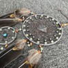 Dream Catchers Handmade Feather Native Home Wall Decoration Brown
