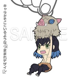 Cospa Kikihira Iinosuke Tsumamare Rubber Mascot, True Face Ver.