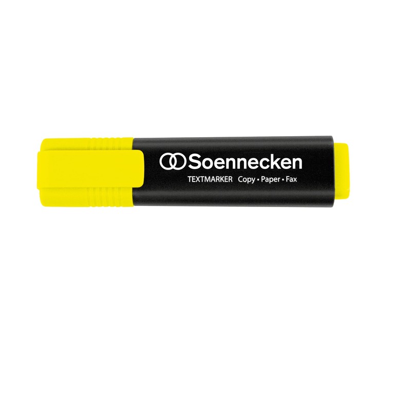 Soennecken Highlighter 2-5 mm Chisel Tip Yellow