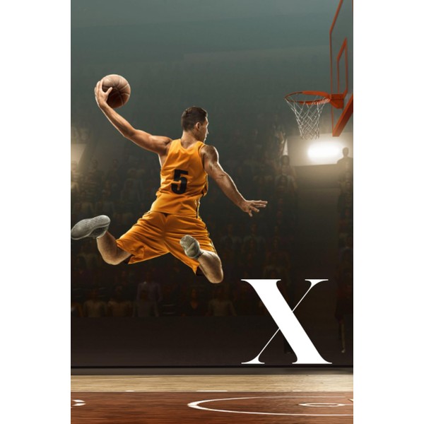 X: Slam Dunk Basketball Notebook | Game / Sport Themed
