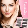 Inexorablex Wimpern Extensions Set, 8-16mm Cluster Lash Extension Set mit