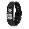 AOAMID Medical ID Bracelet with QR Code for Women Men,