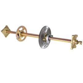 Unbranded 32" Rear Live Axle Kit+Brake Assembly+Sproc