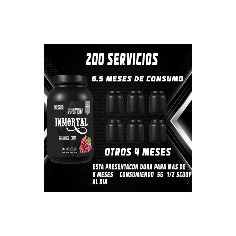 Óxido Nítrico Inmortal 1 Kg 200 Serv Varios Pre Entreno