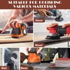 40 Grit Mouse Sander Sandpaper, Jamiikury 5 Hole Detail Sander