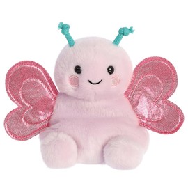 Aurora, 33777, Palm Pals Petunia Butterfly 5In, Soft Toy, Pink