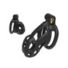 Black Men's Cage with Lock Breathable Comfort A39 (XS)
