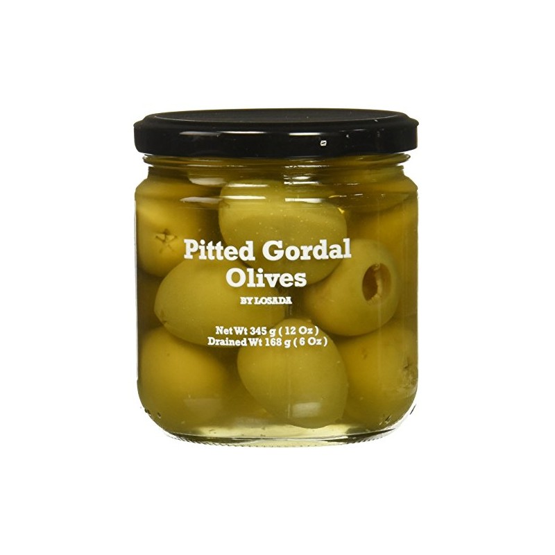 Losada Spanish Olives Pitted Gordal - 6.98 oz