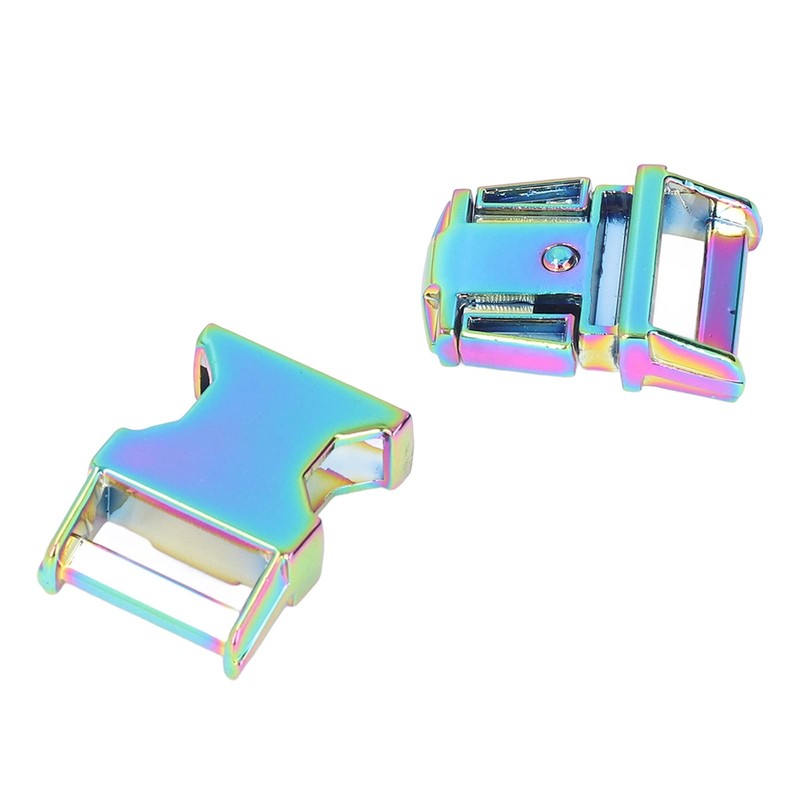 4Pcs Side Release Buckle 25x47mm Metal Buckles Side Release Clasp