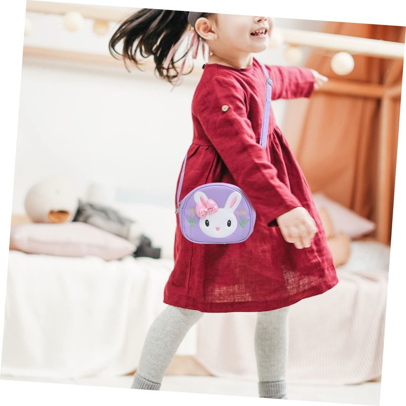 ifundom Purse for Little Dress Cartoon Straps Crossbody Toddler Rabbit