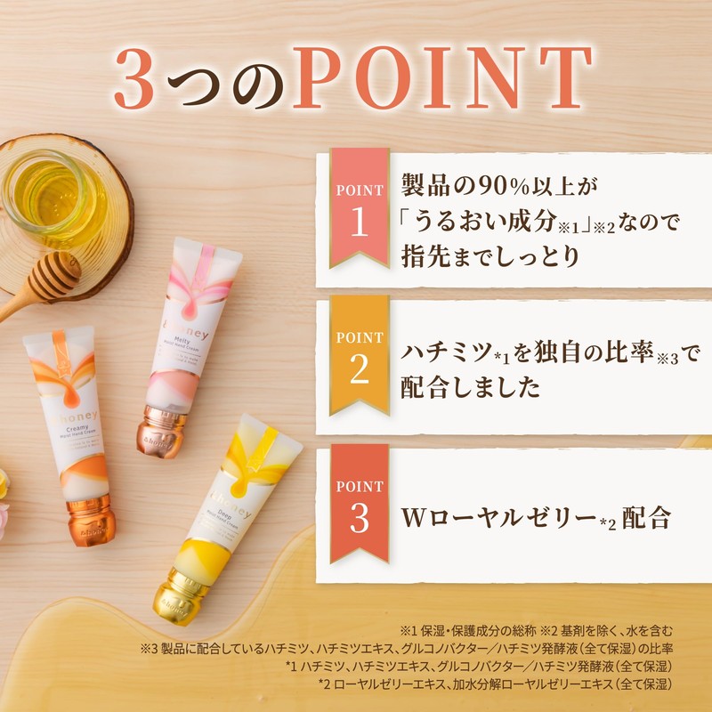 &honey Melty Moist Hand Cream (Smooth) 1.8 oz (50 g)