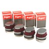 Ager Oval Power Filter Short Gun Meta x Red 54mm