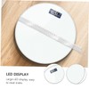 FUNOMOCYA Body Weighing Scale Electronic with LED Display Durable Tempered