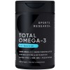 Total Omega-3 2200mg 120 Softgels Wild Salmon Krill Astaxanthin EPA