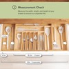 KitchenEdge Premium Silverware, Flatware and Utensil Organizer for Kitchen Drawers,