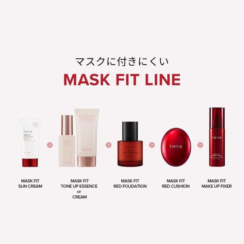 TIRTIR Mask Fit Make-up Fixer, 24H Long Lasting Makeup Finishing