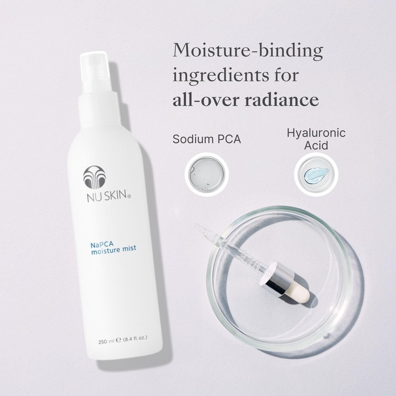 Nu Skin NaPCA Moisture Mist | Revitalizing Moisturizer & Cooling