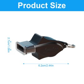 AEIOPRS 2 x Whistles Sports Whistle with Lanyard Loud and Clear Ideal for Coaches Referees and Officials