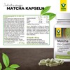 Raab Vitalfood Bio Matcha-Kapseln, 60 Stück, Grüntee-Extrakt aus Japan, Premium