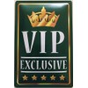 Deko7 Tin Sign 30 x 20 cm VIP Exclusive