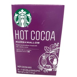 Starbucks Hot Cocoa Marshmallow Mix - 6 OZ Pack of 2