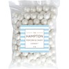 White Shimmer Gumballs 1 Inch Gumballs, 2 Pound Bulk Bag