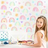 Glow in The Dark Rainbow Wall Sticker Glowing Rainbow Wall
