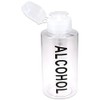 10oz PANA Clear with Word Push-Down Dispenser Bottle - 1